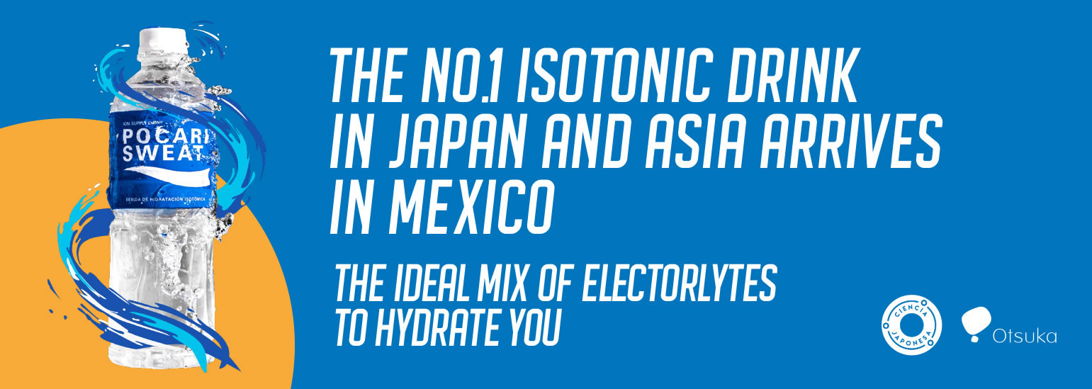 the no 1 isotonic drink in japan and asiaarrives in mexico